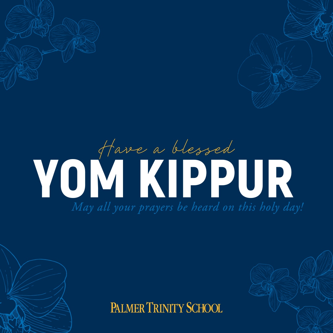 palmertrinity's tweet photo. May all celebrating have a blessed Yom Kippur.β
β
#PalmerTrinity #PTS_Celebrates https://t.co/p83DBflSTL