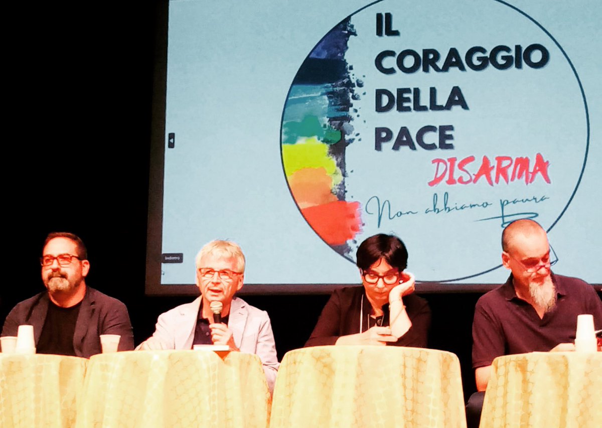 _big_stone's tweet photo. IL CORAGGIO DELLA PACE #DISARMA https://t.co/glzhHtvgBY