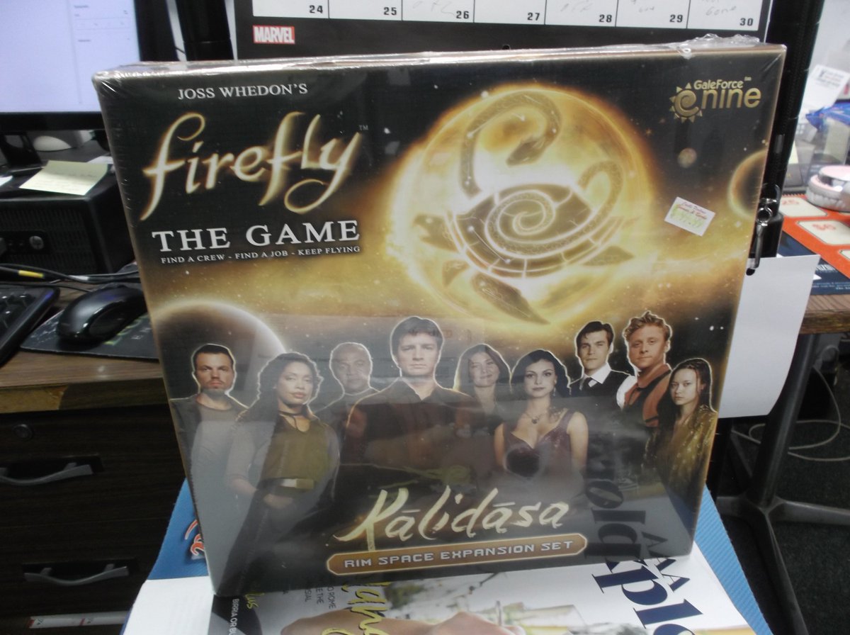 castleperilous's tweet image. Unpunched Kalidasa expansion for #Fireflythegame