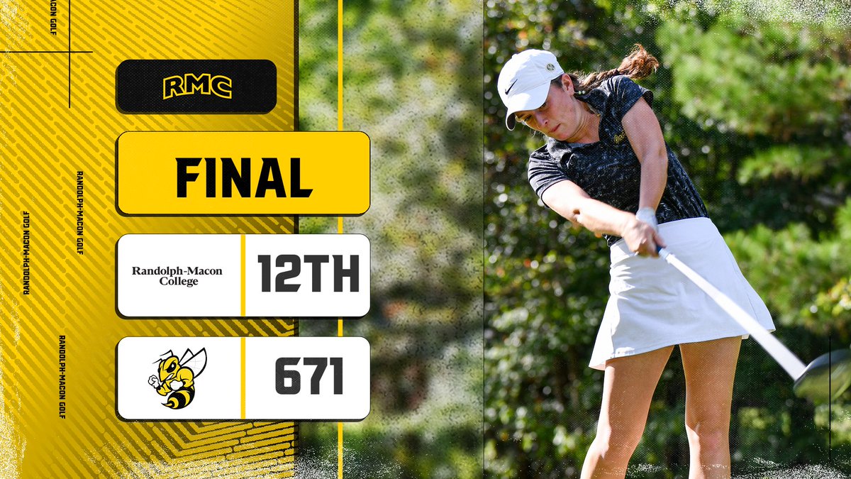 Mussatt Finishes Third Individually at Williams Invitational

📰: rmcathletics.com/news/2023/9/24…

#SwarmSzn <a href="/RMCWGolf/">Randolph-Macon College Women's Golf</a>