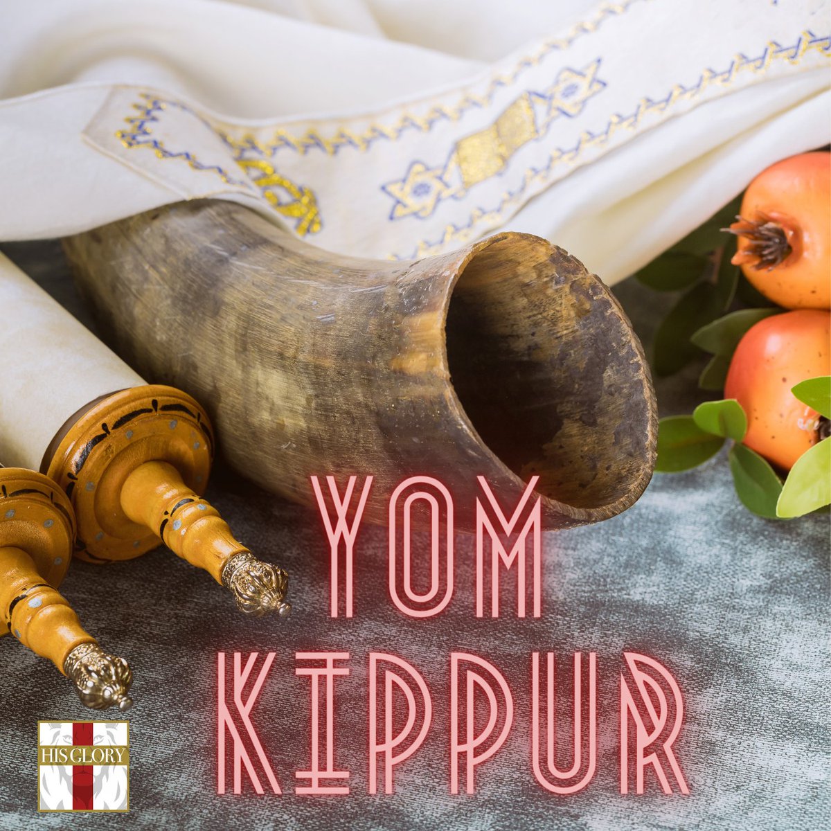 Yom Kippur begins at sundown, this is also known as Day of Atonement.
hisglory.me

#HighHolyDays #YomKippur #DayofAtonement #daysofawe #shofar #fasting
