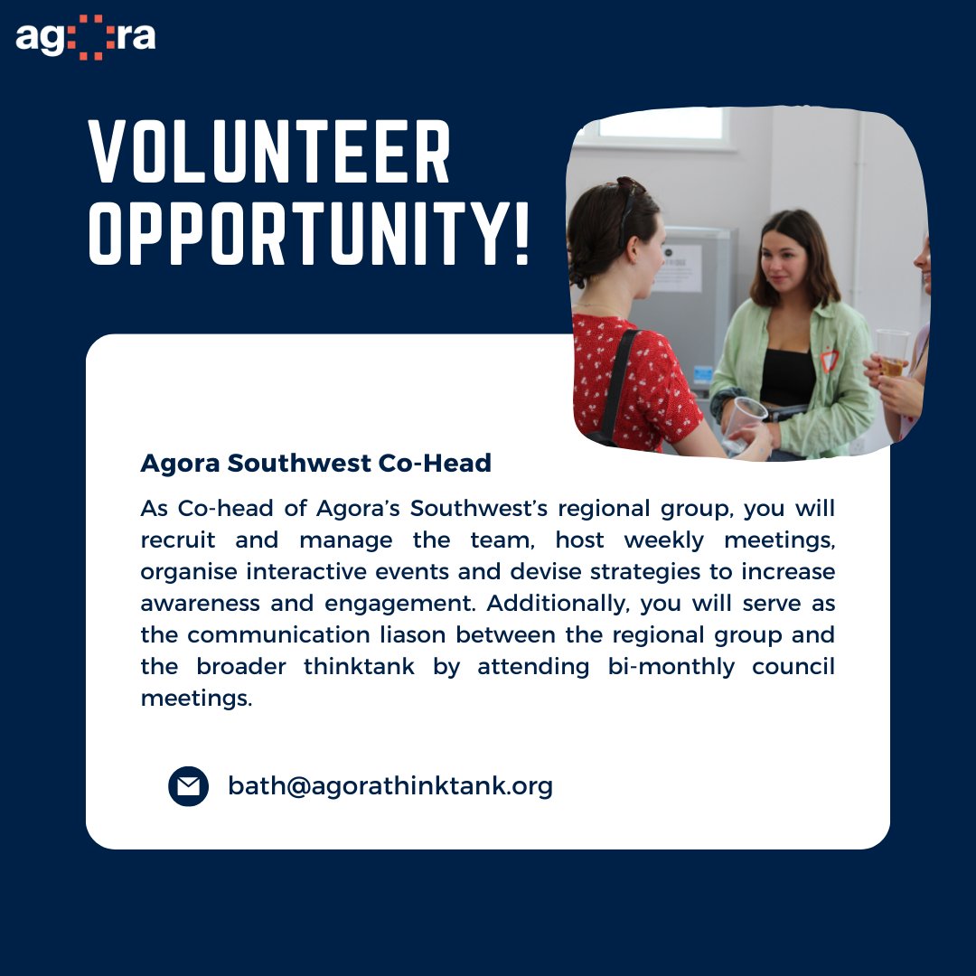 Looking for leadership experience in a vibrant foreign policy organisation?

Our Southwest Team is looking for a new co-head! Send in a CV and cover letter to apply for the role.