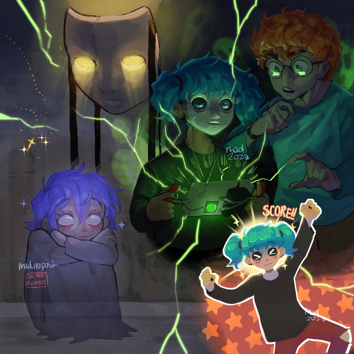 Sally face stuff i never posted. Im gonna make more bc i love this