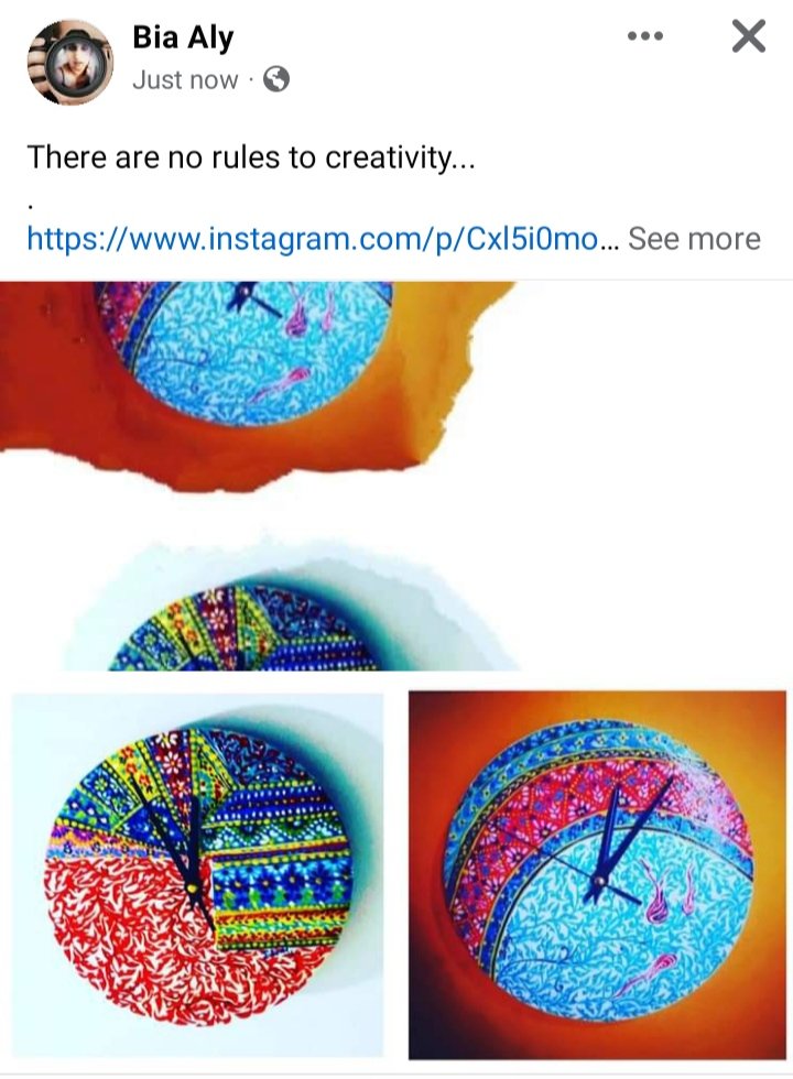 There are no rules to creativity...
.
instagram.com/p/Cxl5i0moYpm/…
.
#wallclock #wallclocks #paintedwallclock #paintedclock #handmadeclock #paintstyle #creativeclock #creativeideas #handpainted #truckart #art #artcollector #artshop #artshopping #creativeminds #buyoriginalart  #biaaly