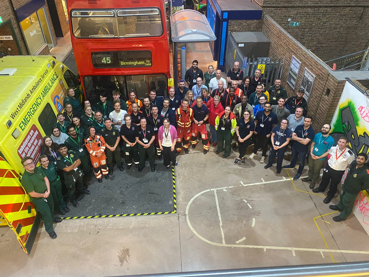 We recently ran a Pre Hospital Advanced Surgical &amp; Trauma Emergency Resuscitation (PHASTER) course

48 interagency personnel were involved from various orgs such as <a href="/wmcareteam/">WM CARE Team</a> <a href="/OFFICIALWMAS/">West Midlands Ambulance Service #HelpUsHelpYou</a> <a href="/WLVParaSoc/">WLV Paramedic Science Society</a> <a href="/MAA_Charity/">Midlands Air Ambulance Charity 🚁</a> <a href="/WNDLRAirAmb/">WNDLRAirAmb</a> <a href="/HWFire/">Hereford & Worcester Fire and Rescue Service</a> <a href="/WestMidsFire/">West Midlands Fire Service</a> <a href="/WMPolice/">West Midlands Police</a> 
1/5