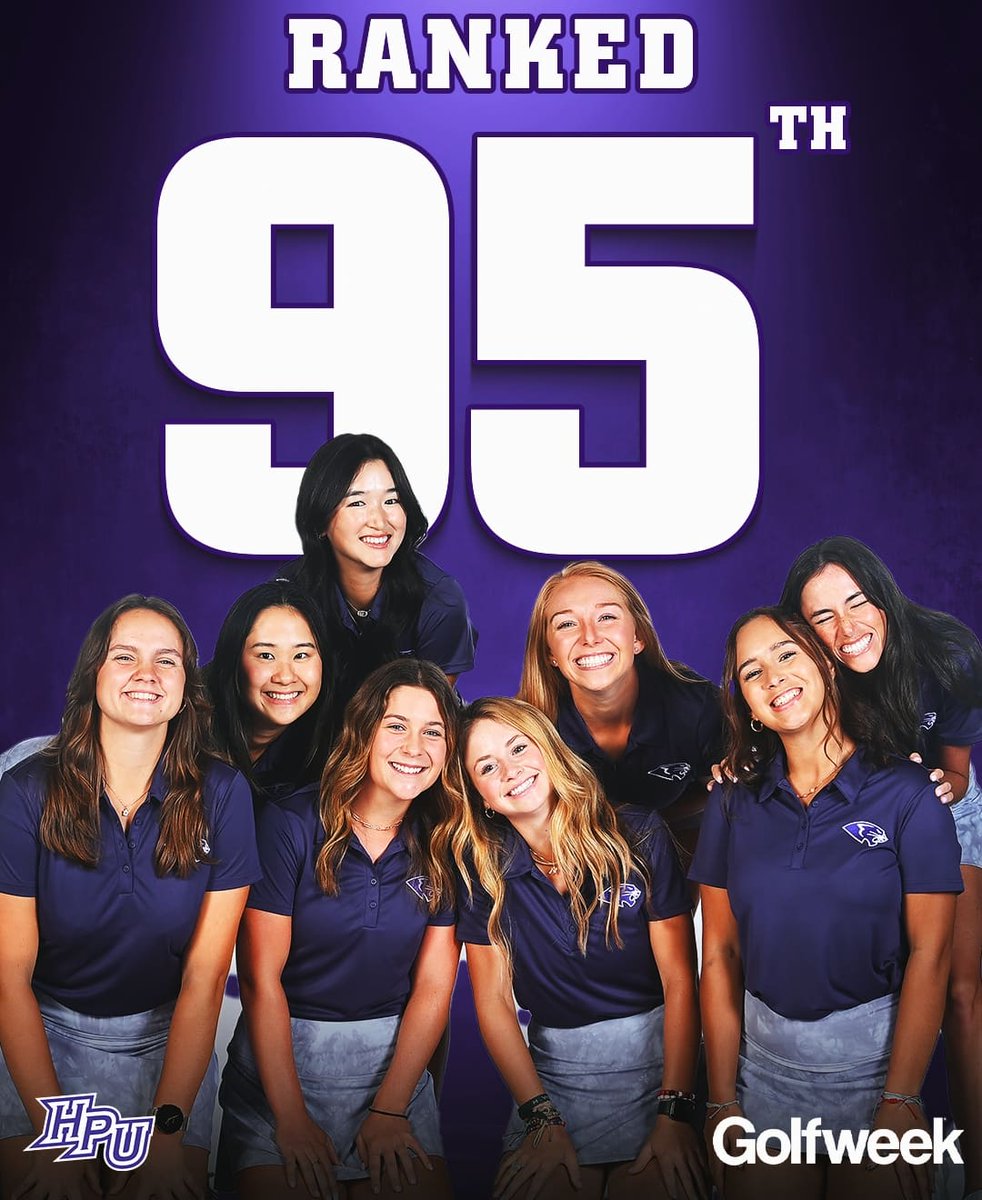 Ranked 9️⃣5️⃣ by Golfweek ahead of the Golfweek Red Sky Classic 📈

📰: bit.ly/3t919wA
📊: bit.ly/3PQBAJp

#GoHPU x #Reflect🪞