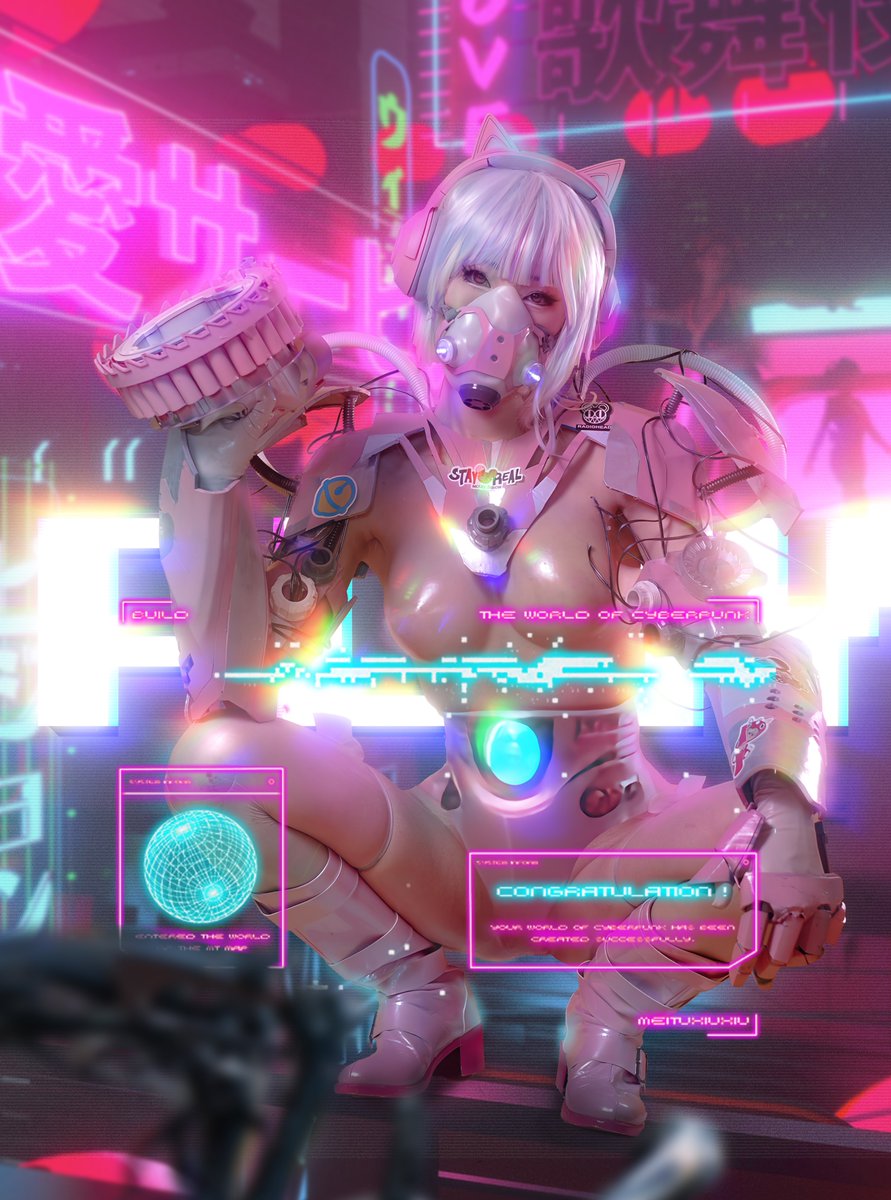 💘歌舞伎町 の 警備  員 です🔫 
#Cyberpunk2077 https://t.co/0RP1TCSO1X