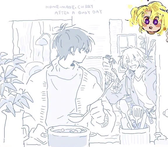 My short comment: : i love the way in yesterdays stream Luca hugged Ike so tight that ike sounds like being squished 