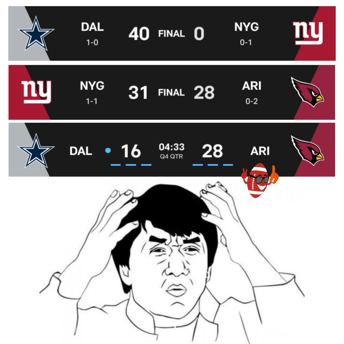 interceptadoos's tweet photo. Alguém explica a NFL pfv 😂😂😂 https://t.co/5v7TrF4HIm
