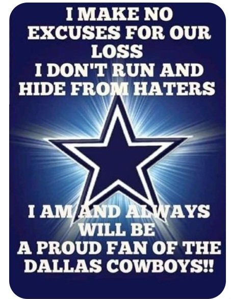 Call it what you will a trapgame, whatever I call it a team that got their ass kicked. Get healthy and bounce back in a game that will feature a guy we all love!! Back to work!! #DallasCowboys #CowboysNation DC4L