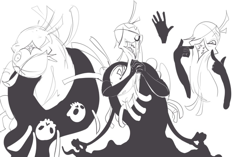 SixelisArt's tweet photo. Some time ago I was dreaming about the Dredge, these sketches were inspired by this dream🥰
#dbdfanart #DeadbyDaylight #DBD #RootsOfDread #TheDredge #DBDTheDredge https://t.co/LQ8FvDtwEa