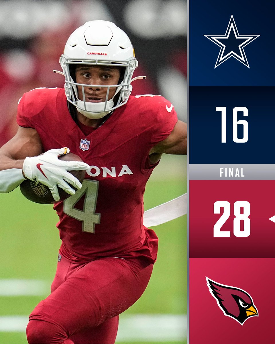 NFL's tweet photo. FINAL: A good day in the desert for the @AZCardinals. #DALvsAZ https://t.co/yPkG1IlFqA