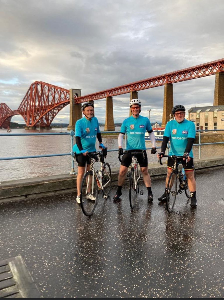 Huge congratulations to local trio,  <a href="/sam_mccallion/">Sam McCallion</a>, Steve McCallion and Alan Hust, who have cycled from London to Edinburgh this past week in aid of 4 year old Cleo who has Spina Bifida. 
🚲🚲🚲

If you wish to donate, here is the link - peoplesfundraising.com/fundraising/Lo…