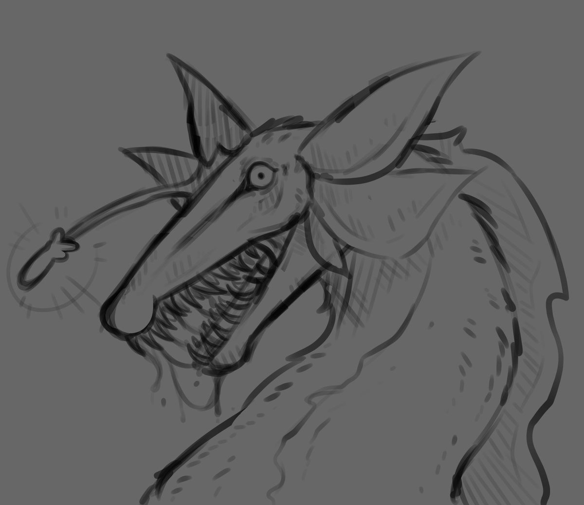 VizimirS's tweet photo. Sketch of my eel dragon oc
#eel #dragon #dragons #seacreature #creature #sketch #sketches #sketching #DigitalArtist #digital #furry #furryart #furryfandom #furryartist #furryartwork #furrycommunity #silly #fish #fimsh #myoc #oc #orginalchatacter #chatacter https://t.co/jcX0059AZ6