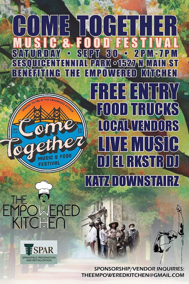 The 2nd annual Come Together Festival, presented by <a href="/EmpowerdKitchen/">The Empowered Kitchen</a>, is set for Saturday, September 30th! The event is FREE and takes place from 2p-7p at Sesquicentennial Park (1527 M. Main).  Live music, food trucks &amp; vendor market highlighting women-led businesses.💁🏼‍♀️💁🏽‍♀️💁🏿‍♀️💁🏻‍♀️