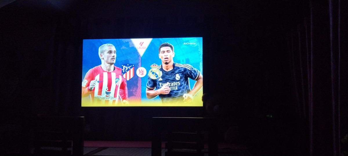 rajeevpushparaj's tweet photo. I'm unable to stream the #MadridDerby in @JioCinema Its still showing the image of bellingham and Griezmann. #dissappointing #JioCinema #jio #RealMadrid #AtleticoMadrid https://t.co/jvtVM4Tt2N