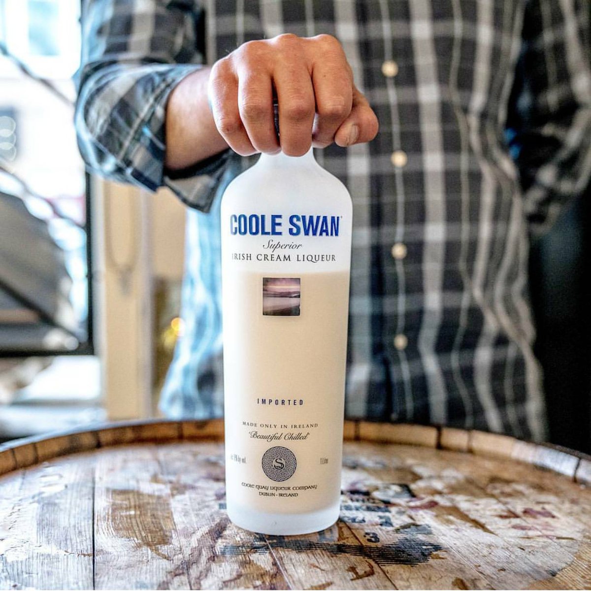 Coole Swan is made with Single Malt Whiskey from the oldest Irish Whiskey Distillery in Ireland. If you enjoy whiskey, you’ll love Coole Swan.