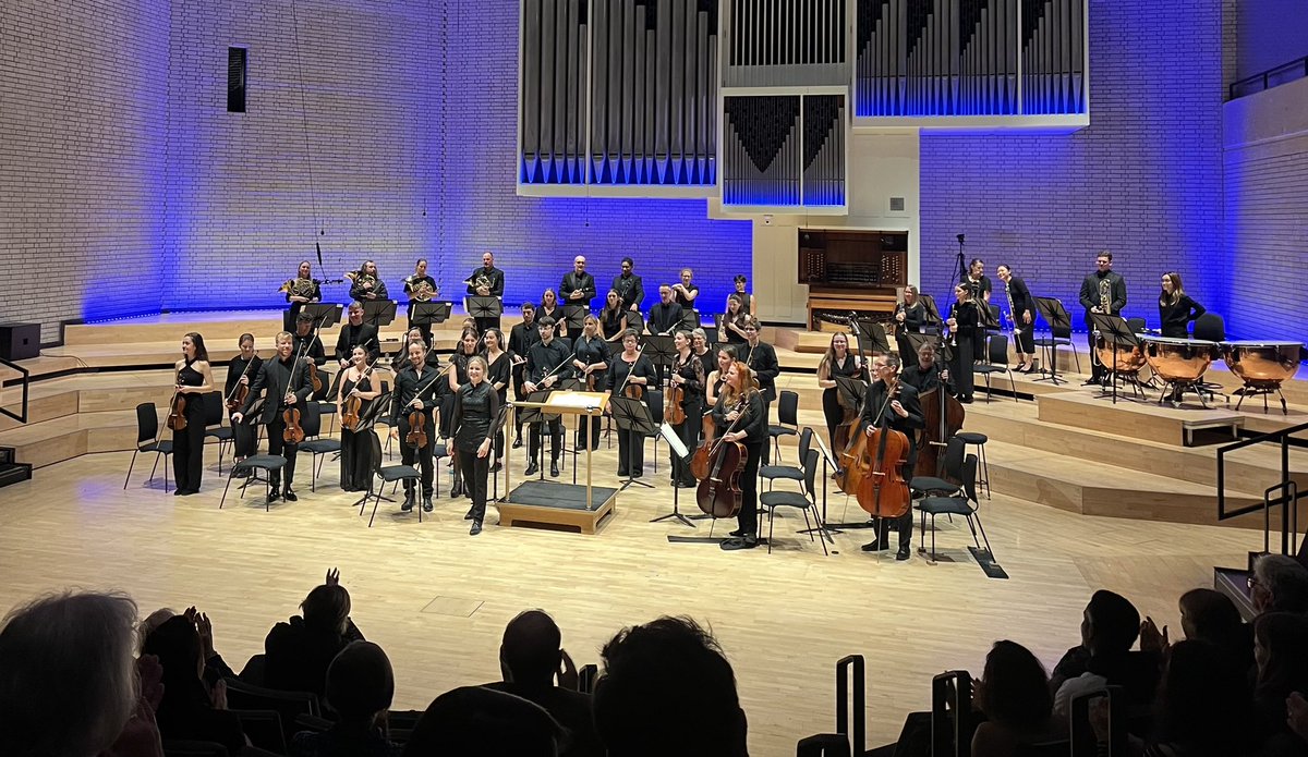 RNCMconducting's tweet image. Congratulations to @zajaconductor on a brilliant final concert, bringing your time as @rncmlive Mills Williams Junior Fellow in Conducting to a close. Your achievements over the last 12 months have been exceptional, and we look forward to seeing your career continue to fly.