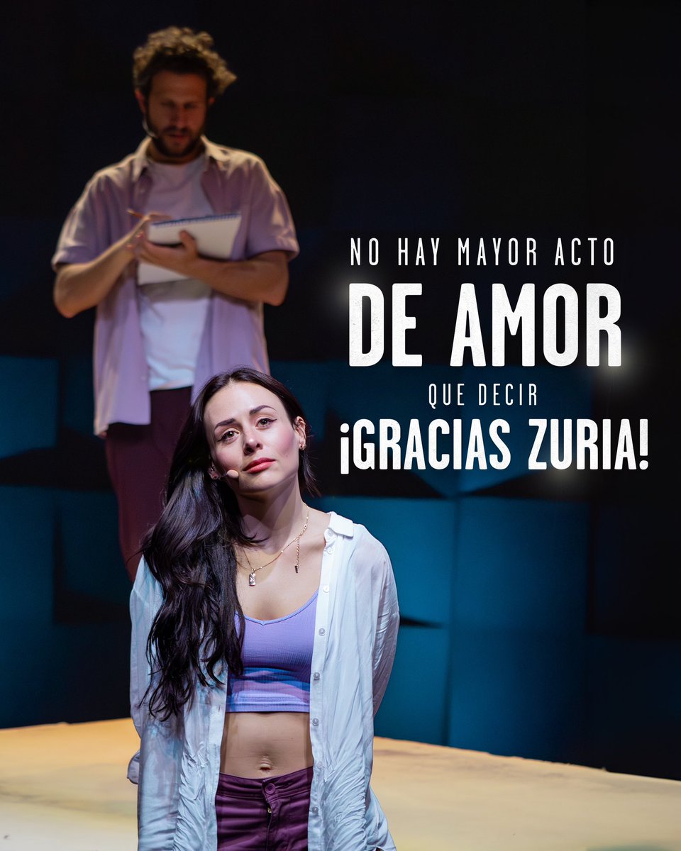 Hoy despedimos a una gran #ella en #sietevecesadiós ¡Gracias por toda tu magia @zuriavvega ! Juntos nos hicimos… Nos vemos hoy a las 5 PM. Teatro Ramiro Jiménez, 🎟️ en taquilla y aquí👉🏼 bit.ly/ella-y-el