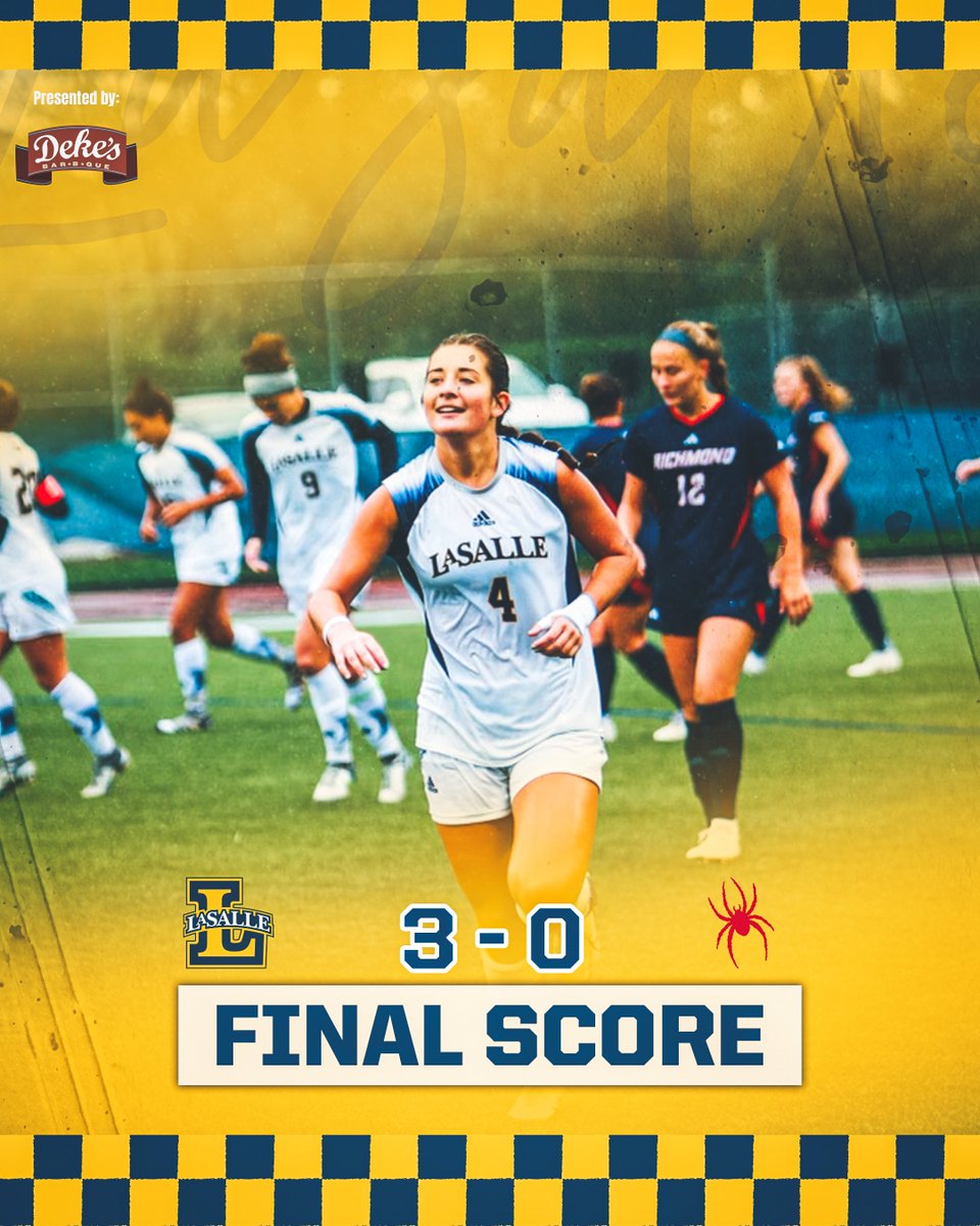 Final from McCarthy!

That's ✌️ <a href="/atlantic10/">Atlantic 10 Conference</a> wins in a row! Great job Explorers!

#GoExplorers 🔭