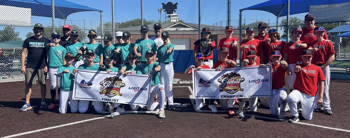 Congratulations to both of these teams on making it to the Championship game in our 14AAA division this weekend on the turf at Capitol Federal Sports Complex #PlayUSSSA

🥇- <a href="/precisionballkc/">PrecisionBaseball KC</a> 
🥈- <a href="/ProdigyBasebal/">KC Prodigy Baseball</a> 

<a href="/USSSA_Midwest/">USSSA Midwest</a> | <a href="/USSSA_KC/">USSSA Kansas City</a> | <a href="/USSSABSBL/">USSSA Baseball</a> |