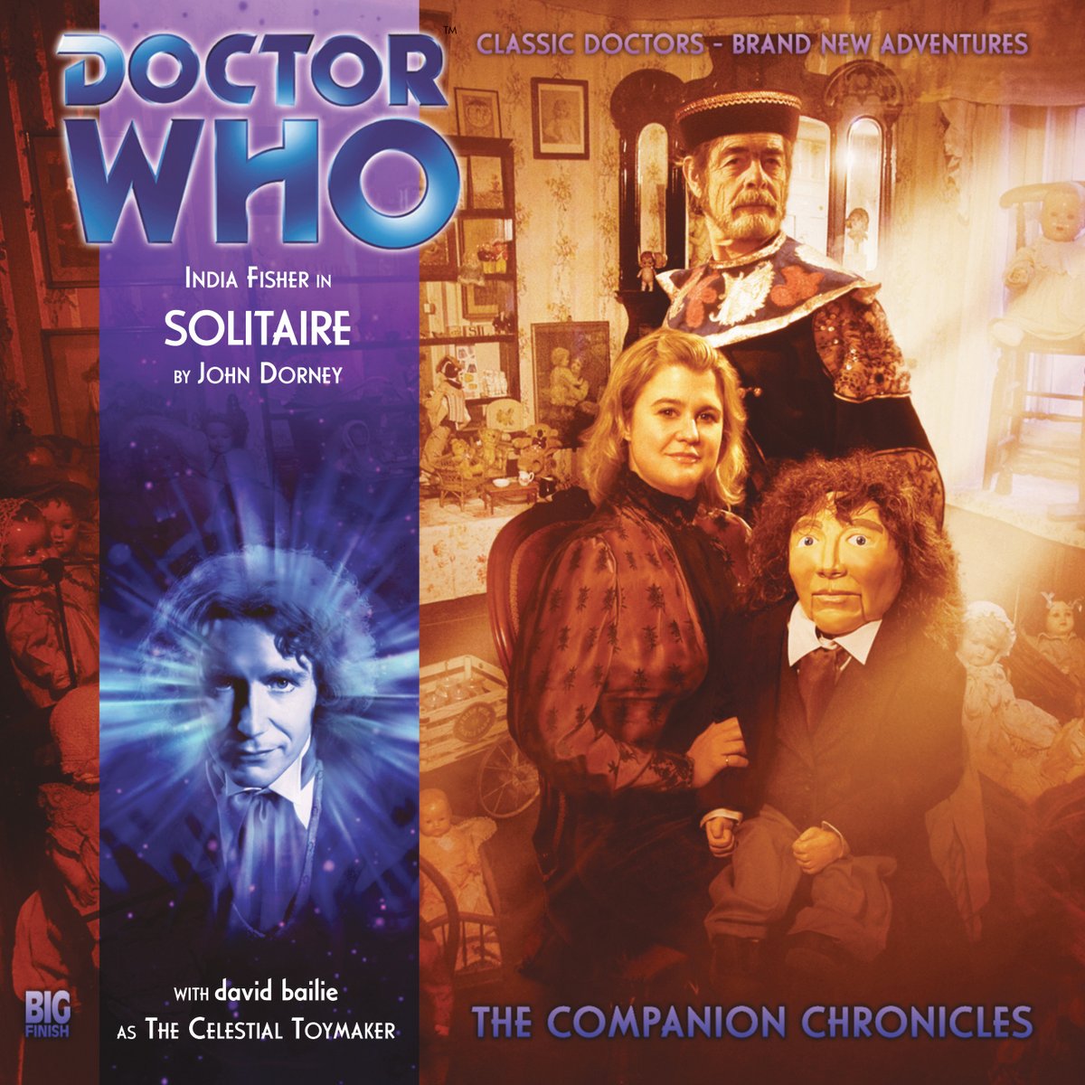 bigfinish's tweet photo. 🤡 FLASH SALE! 🤡

These two #DoctorWho audio adventures featuring the Celestial Toymaker are half price (for some reason!) until 23:59, UK time, on 27 September 2023. 

https://t.co/9WTtxGxQ1P                                                    https://t.co/E98glWrU1R https://t.co/BgGYaJKITW