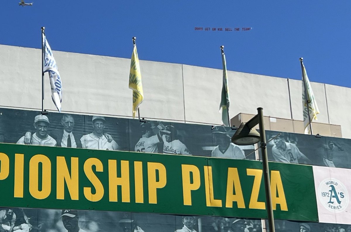 Above Championship Plaza. #FallofFisher #FisherOut