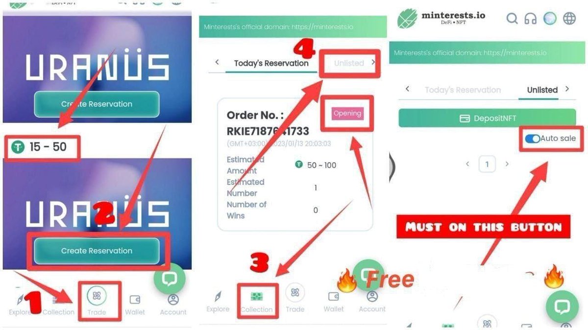jackonline159's tweet photo. https://t.co/8pueO6bFMP
Invite Code : U5TLZ6

✅ FREE $30 🤑
✅ FREE 1 NFT 🎁🌟 

TASKS :
★ NFT TRADE &amp; MINING
★ CLAIM AIRDROP MOKEN
★ USDT$ STAKE

https://t.co/8pueO6bFMP 

Invite Code : U5TLZ6 https://t.co/wmpyVtNXEJ