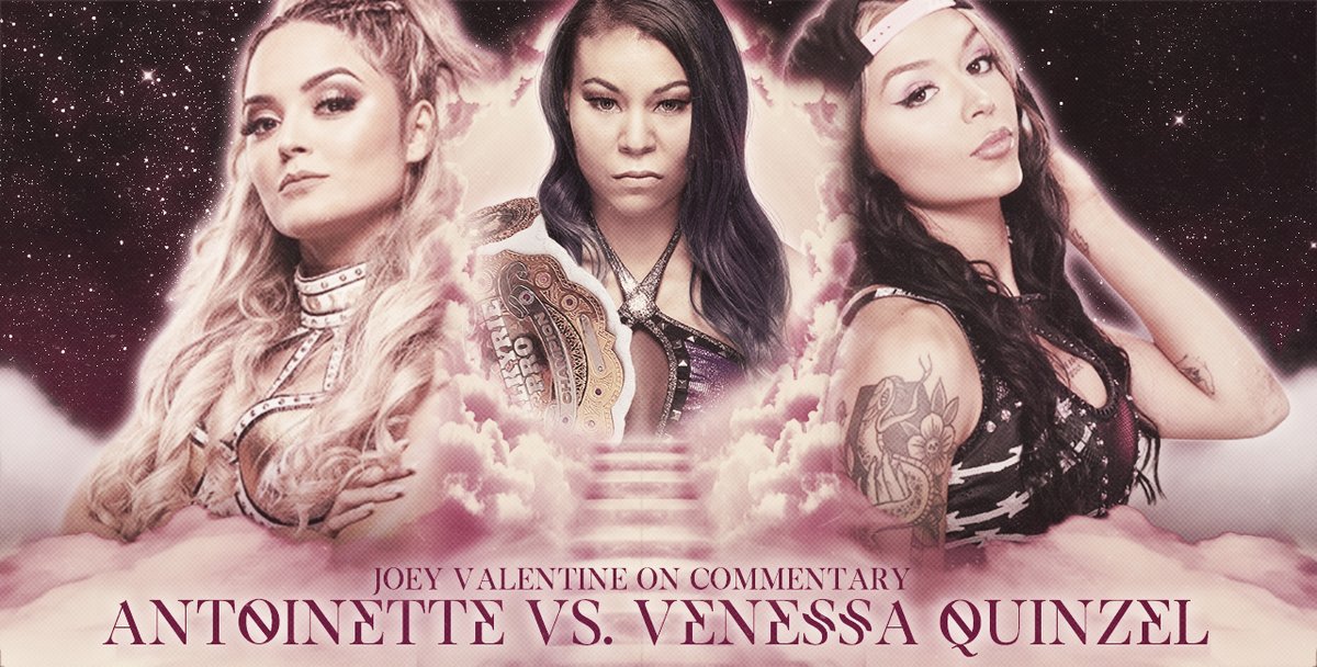 Valkyrie Wrestling: Chapter #025.

Thaness' issues with The Platinum Standard reach a breaking point, with Jessi Ozborne forced to intervene. Joey Valentine commentates the main event, with a motivated Antoinette in action against Vanessa Quinzel.

docs.google.com/document/d/1S3…