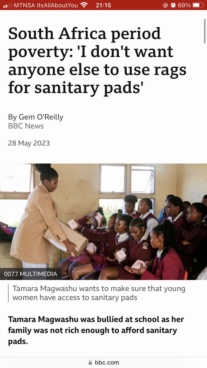 The Pad Lady tweet media