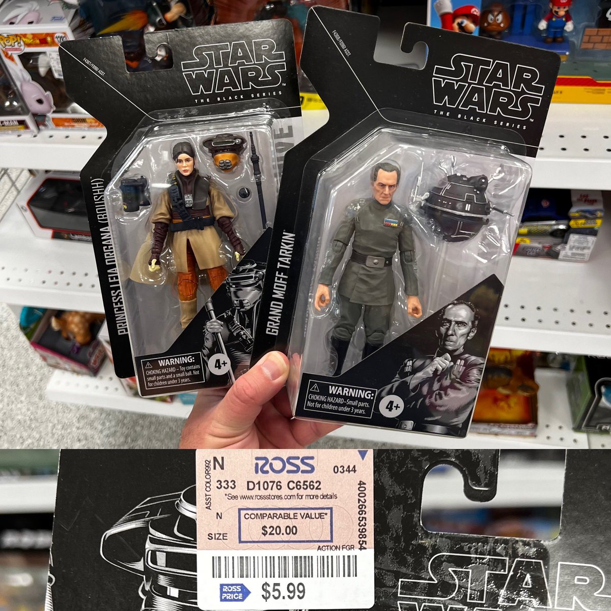 Found a few of the $6 Star Wars The Black Series figures at Ross in Peoria, AZ. 

#starwarstheblackseries #blackseries #blackseries6inch #starwars #starwarsfigures #starwarstoys #rossfinds #clearancefinds #toynews #toysale #toycommunity #actionfigures #inpursuitoftoys