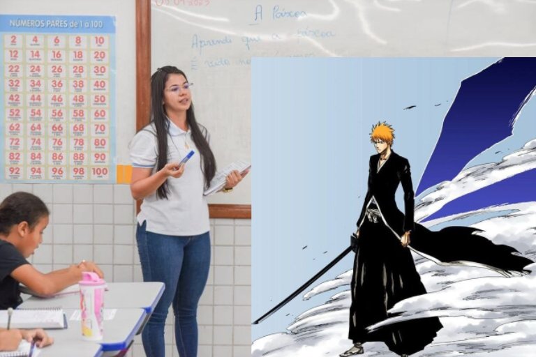 HollowLendario's tweet photo. professora: eai turma quais seus sonhos 

aluno: ser mecanico

professora: ai sim

eu: salvar aqueles que ja nao tem mais coracao

professora: ue para que isso nem deve da dinheiro 

eu: por que isto e ser shinigami...e voce deveria entender que a vida nao tem preco https://t.co/GmSROoIFfr