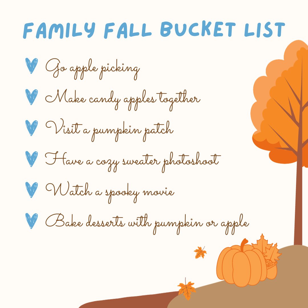 Who's ready for fall fun? Here are some great ideas to enjoy autumn with the whole family!