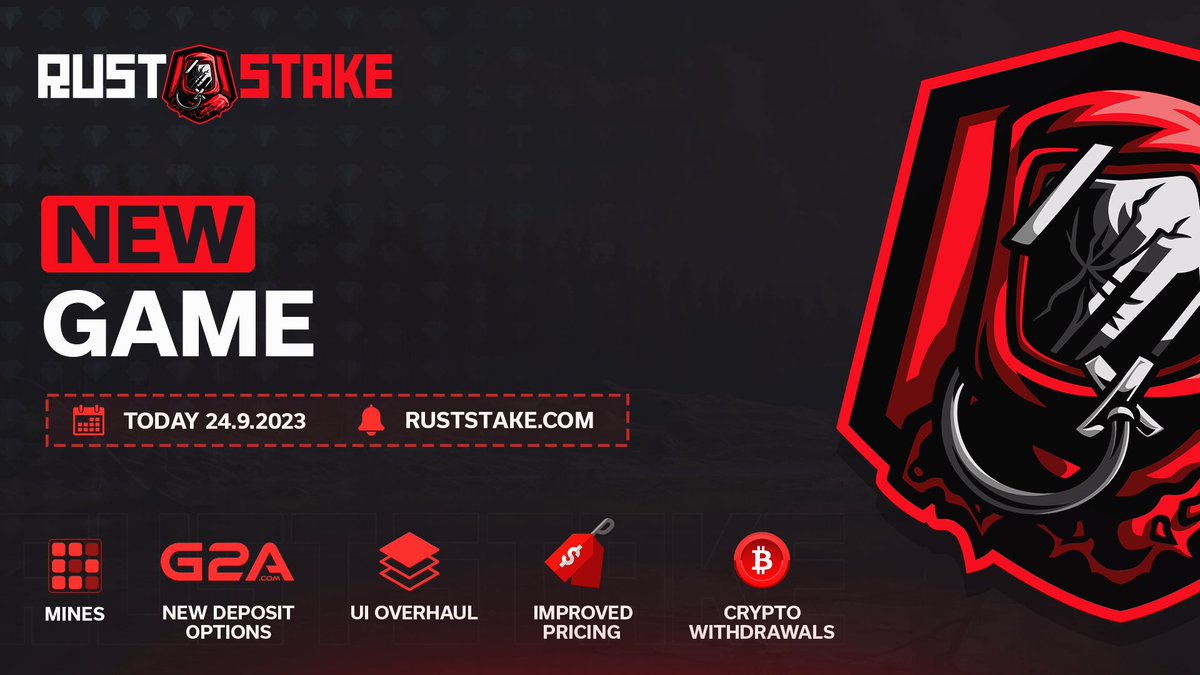 CSGOStakecom's tweet photo. NEW UPDATE IS LIVE RIGHT NOW!
(and more coming soon 🔥)

Mines 💣
Crypto Withdraw ₿
Updated UI 💻
New &amp; Fair Prices 🏷️
Deposit options 💰

https://t.co/ARCf9Qi9hB https://t.co/HY44IZwrpF