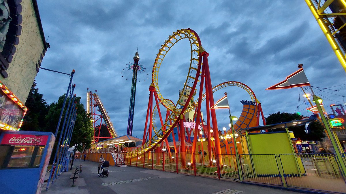 Visiting the #WienerPrater to start off the IAAPA Expo Europe week. 🎡 #IAAPAExpos