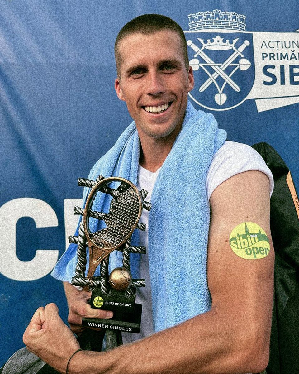 Not_Esportivas's tweet photo. ATP Challenger!
Parabéns ao tenista campeão o bósnio Nerman Fatic (🇧🇦) que conquistou o @ATPChallenger de Sibiu Open na Romênia, conquistando o segundo título de challenger na carreira
#atpchallengertour #tennis #Romenia
#SibiuOpen #NermanFatic https://t.co/knDMq0pzxC