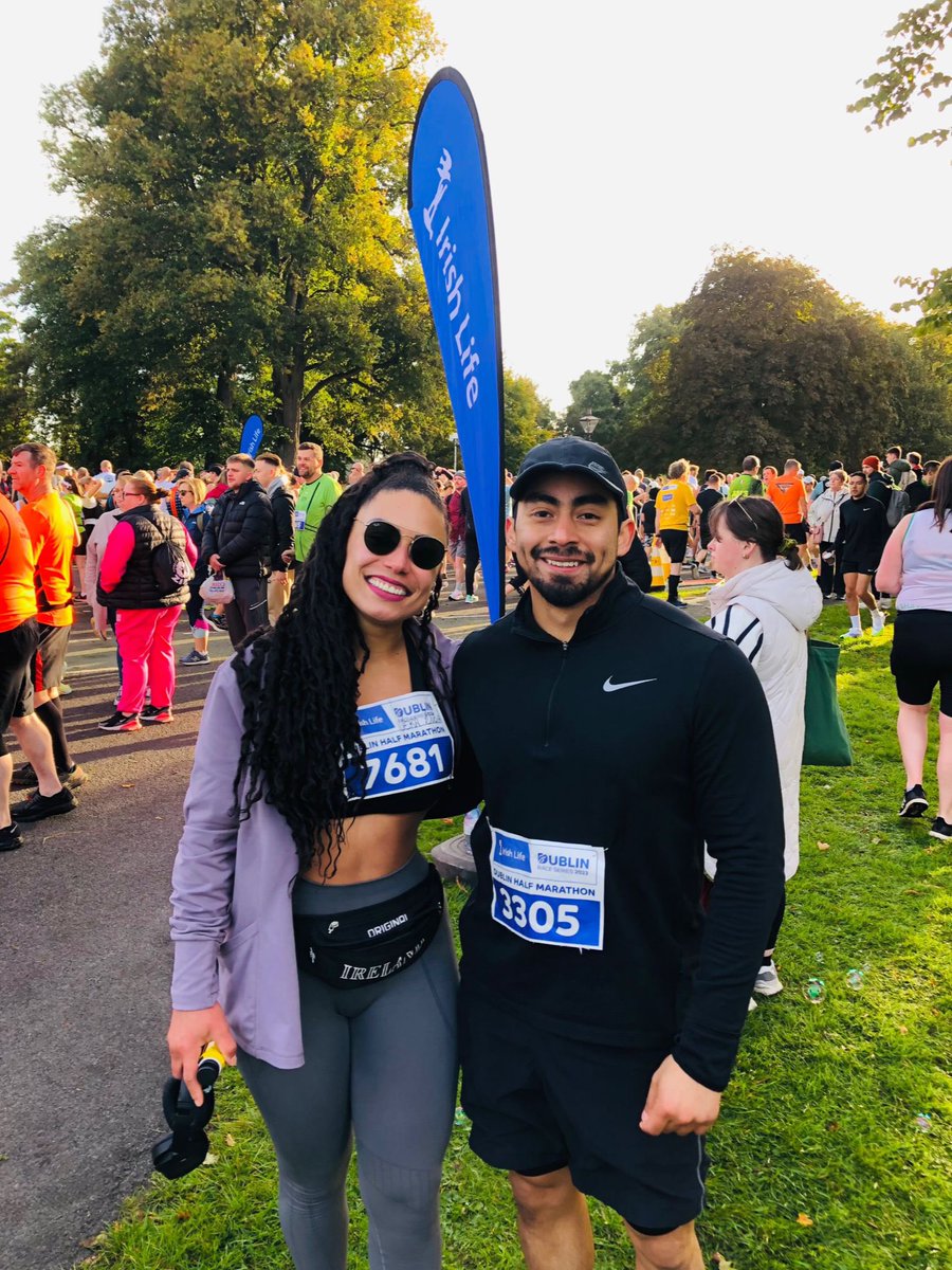 Yesterday, I completed the Dublin Half Marathon - 13.1 miles conquered after all these months of training. Feeling accomplished! 🏃‍♂️#DublinHalfMarathon