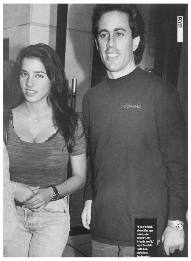 When I was in high school 38 year old Jerry Seinfeld was dating a girl in my year and he picked her up from class during 4th period and she got to skip Mr Solinski’s calculus exam (I got a 93/100)