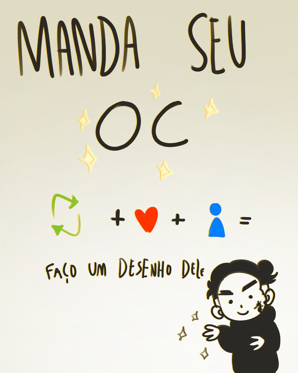 Kavalo_Marinho's tweet photo. MANDA SEU OC!!
.
Em comemoração atrasada aos meus 1 zilhoes de seguidores manda aí seu oc pra eu fazer no seu traço, vou tentar fazer todos
.
(Se flopar finjo que nunca ocorreu)
.
Condição: 👤 + 🔁 + ❤️
#oc #drawing #ocdraw https://t.co/Tc1GQeOuov
