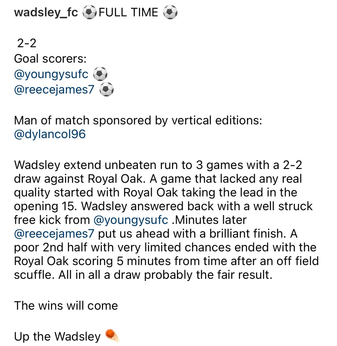 Wadsley FC tweet media