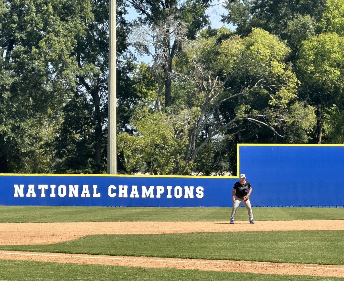 LambertBubba's tweet photo. TJ also showing his versatility as a position player yesterday. Played 3rd/SS/CF/LF/2nd. Made outs and good plays from all of them. @TLambert334 https://t.co/IH0Ky0B3tN