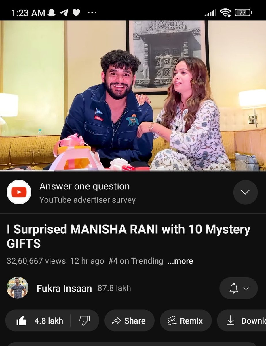 AjkillerJ's tweet photo. Sirf badi badi baate karte h..kuch log,actual streaming karne ke time par khuch hota nhi h..☺

#Abhisha #AbhishekMalhan https://t.co/Vbo9xvX7sV