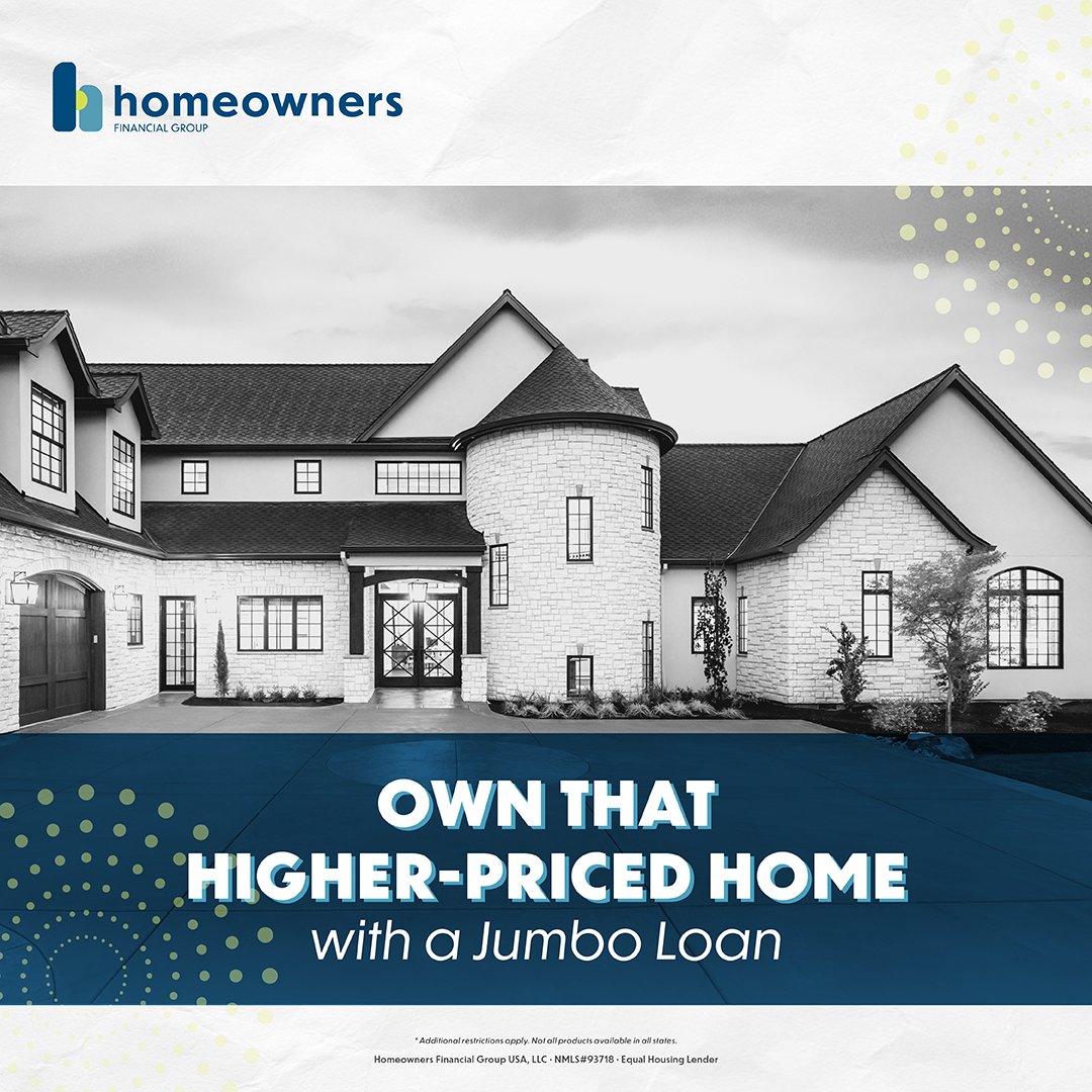 Whether you have your eye on a luxury property or you’re buying in an area with higher home values, I have the financing options you need. Contact me today!

Loan amounts up to $5 million with 10% LTV. homeownersfg.com/vivianpang/