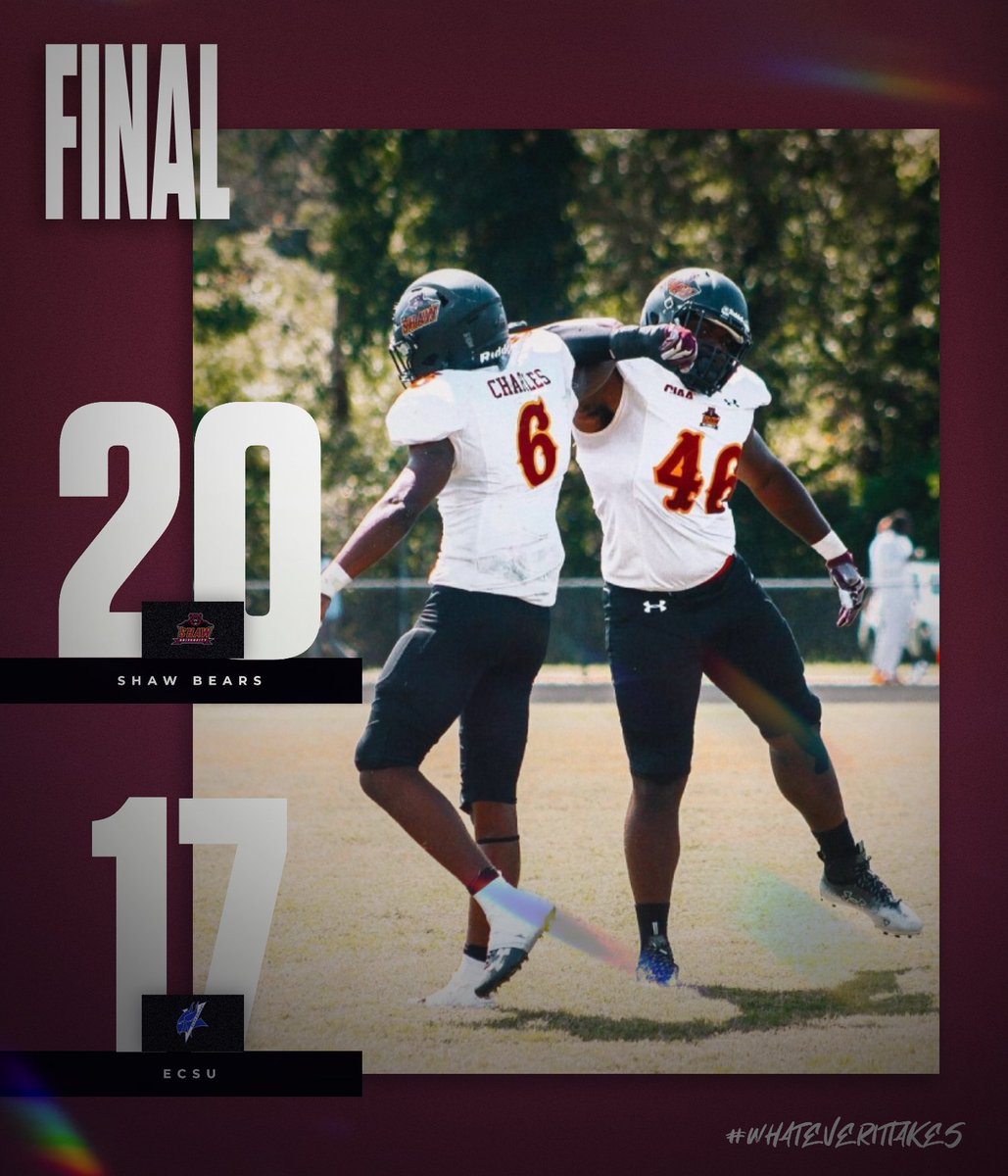 ShawBears's tweet photo. Found a way. Three straight at home starting Saturday. 

#WhateverItTakes | #ShawU | #LeaveNoDoubt | #PlayForAC https://t.co/UG1U7Fz146