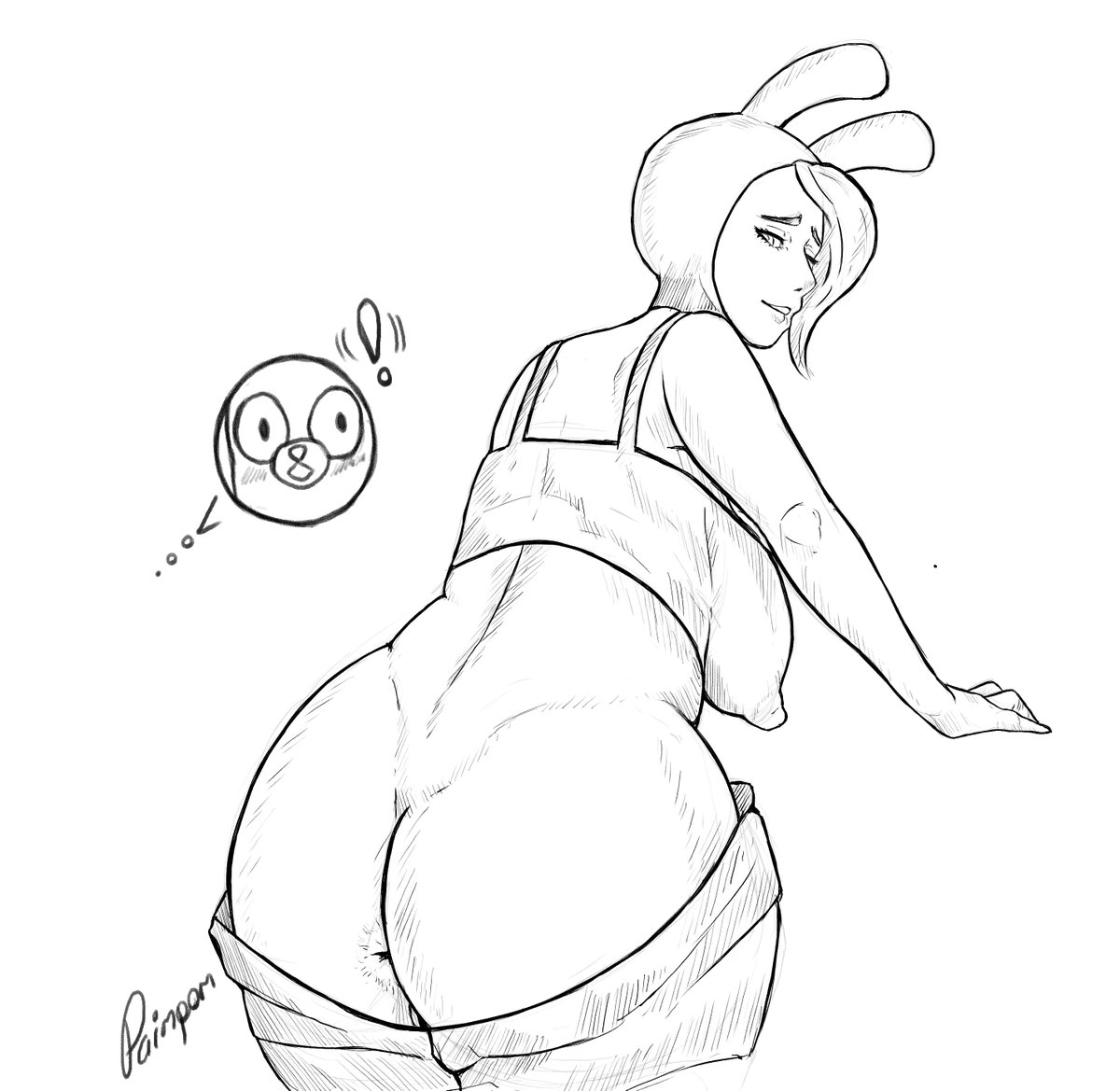 OuffyP's tweet photo. Fionna🍑
#FionnaandCake #FionaandCakefanart #nfsw18 https://t.co/04x5To0rlr