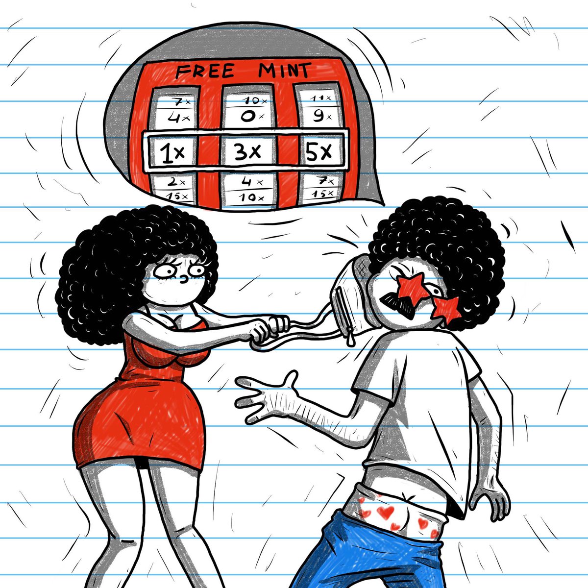 You goofs 🥱

You picked the wrong numbers :

Like + RT ❤️

Pick a number : 1x 3x 5x

Check DM 🫢

We keep fooling around ✏️😜