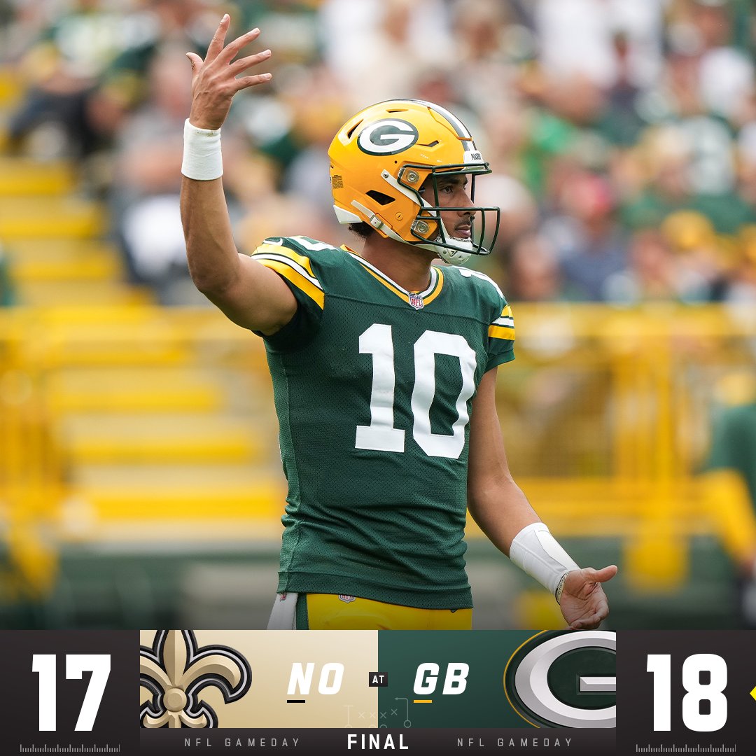 You LOVE to see that comeback 😏

#NOvsGB | #GoPackGo