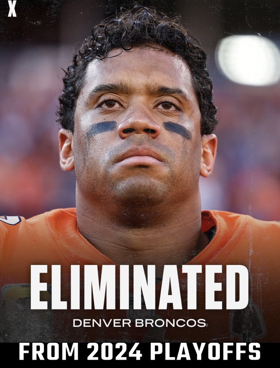 JekoKnight's tweet photo. Might as well call it. #DenverBroncos https://t.co/T72xpcdPPm