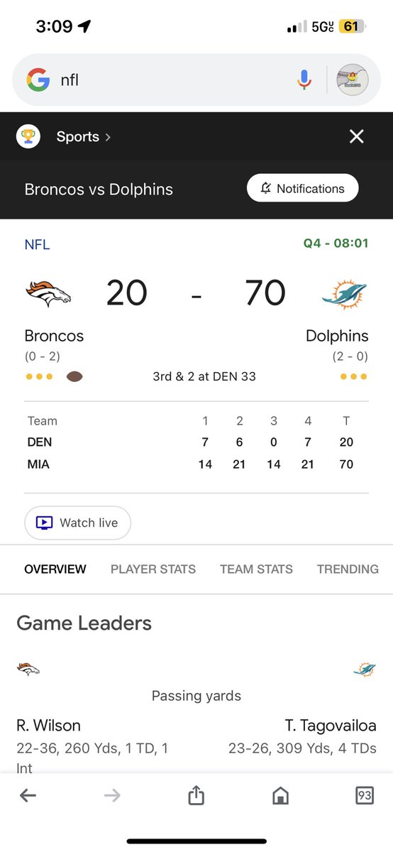 Send the broncos to the XFL NOW

#DENvsMIA