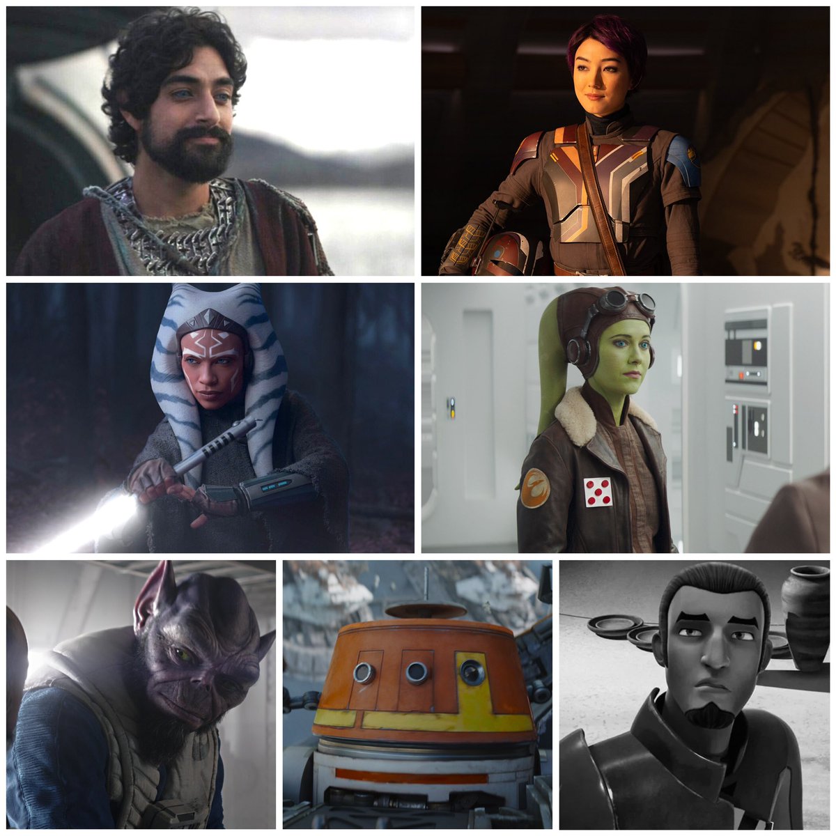 Kanan Jarrus is now the only member of the Star Wars Rebels Ghost Crew to not be brought into live action